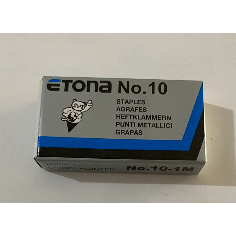 

Isi Staples Etona No.10