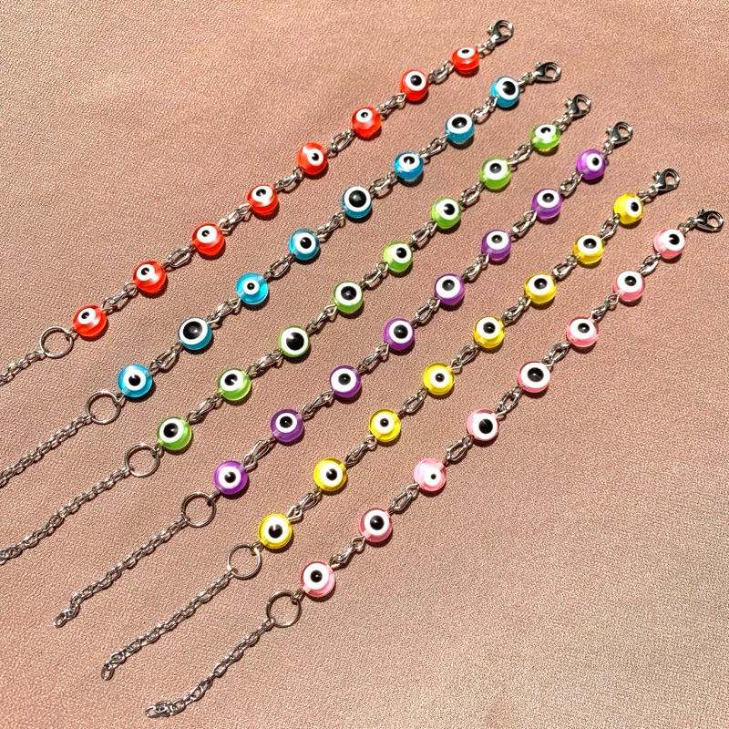 Eye Evil Beads Bracelet | Gelang Manik Eye Evil