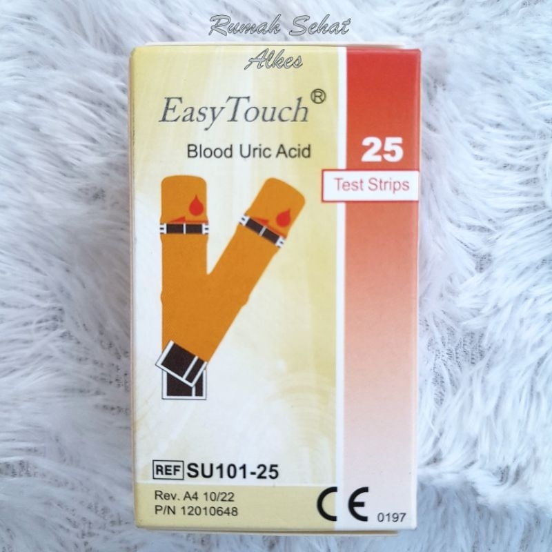 Strip Asam Urat Easy Touch Strip Asam Urat . Stik Asam Urat Easy Touch Urid Acid Strip Easy Touch