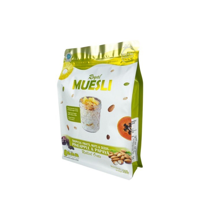 

Tropical Muesli 500 Gr - with Pineapple and Papaya