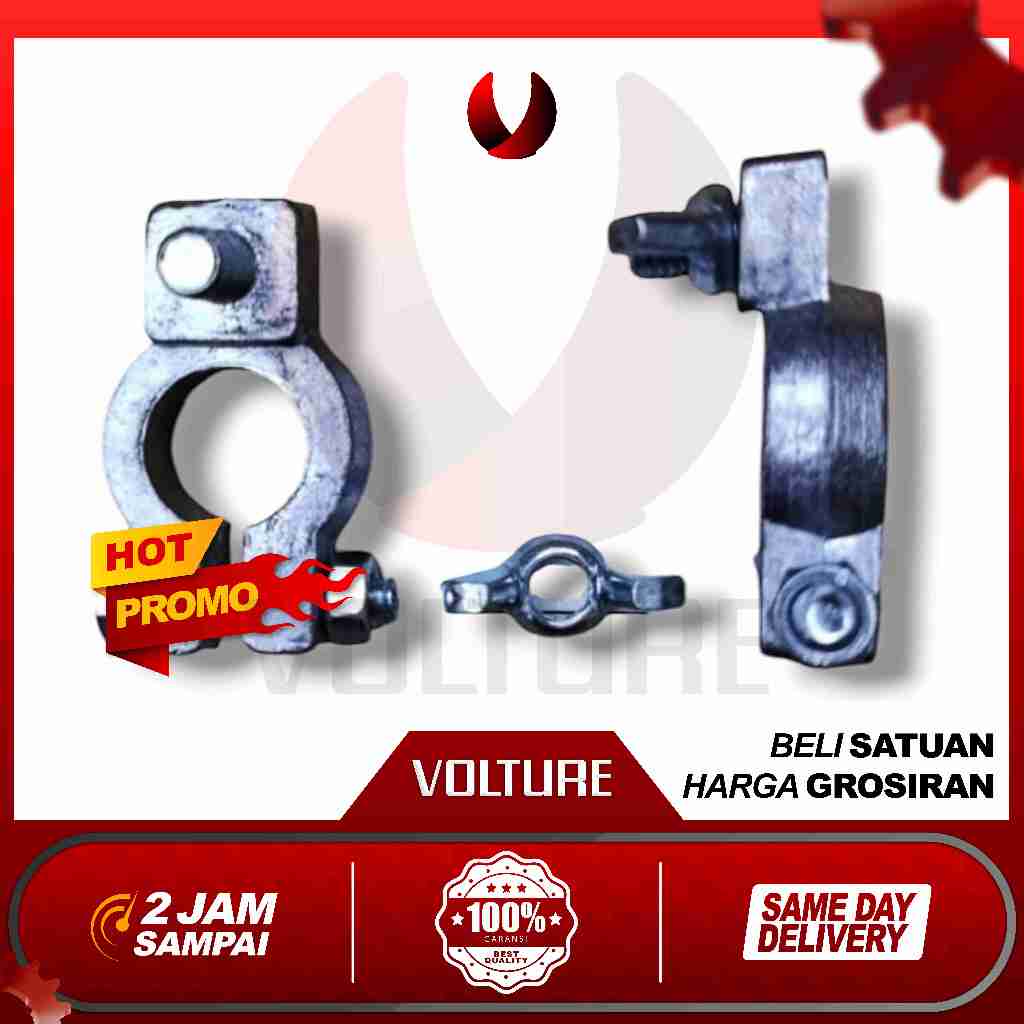 1 set Kepala terminal klem aki mobil ukuran besar untuk type NS 60S / NS60L(S) NS 40ZS ZL(S) N50 50Z