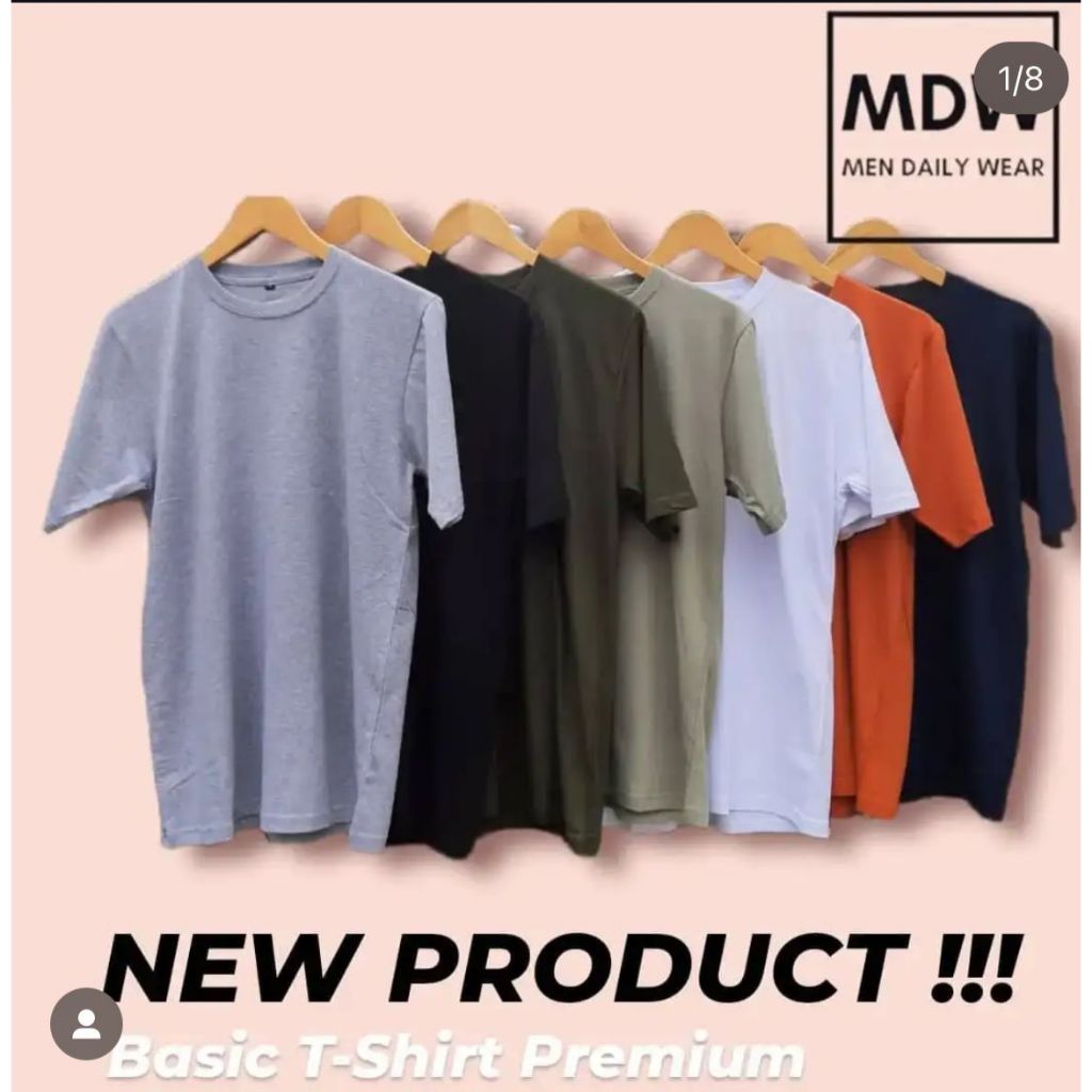 KAOS POLOS / KAOS / Basic shirt premium / Kaos polos / kaos polos 30S / combed 30S