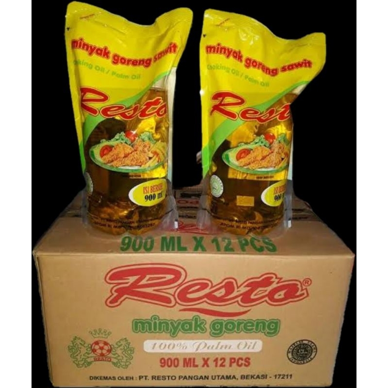 

Resto 900ml Minyak Goreng Premium