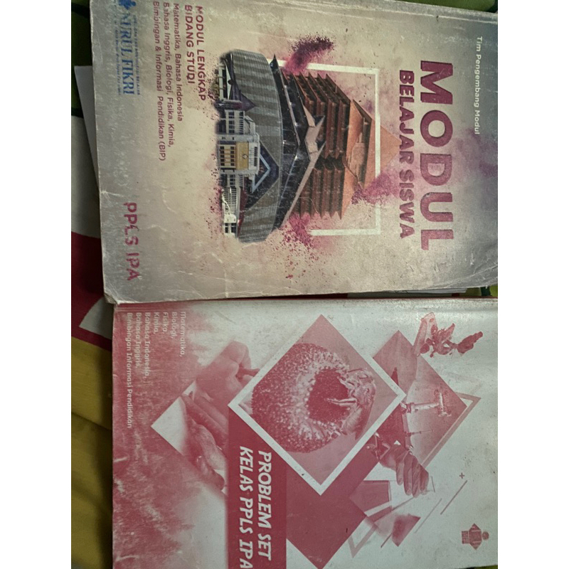 MODUL SAINTEK NURUL FIKRI(harga 1 buku)