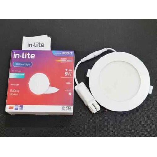 INLITE Downlight LED Panel BULAT Inbow 9W Lampu Downlight Tanam 9watt In-Lite
