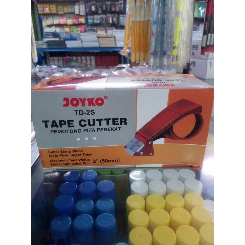 

tape dispenser alat pemotong Lakban joyko TD-2S