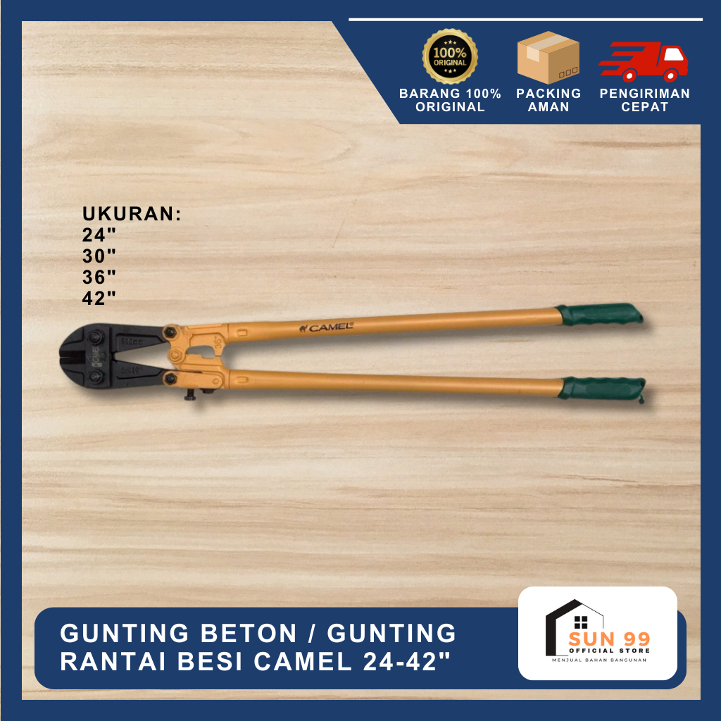 

Gunting Beton / Gunting Rantai Besi CAMEL 24-42 Inch