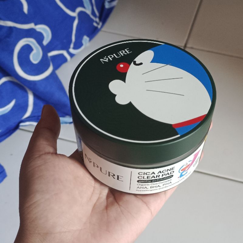 [PRELOVED] skincare Npure cica clear pad