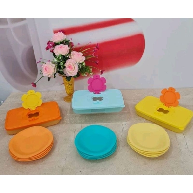 Tissue Box Tupperware/tisu box/tempat tisu/tempat tisu Tupperware/Tupperware Malaysia/Tupperware Ind