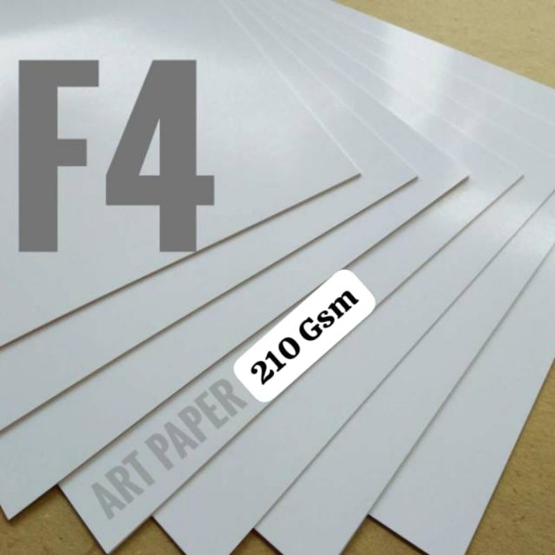 Kertas Art Paper F4 210 Gsm 20 Lembar