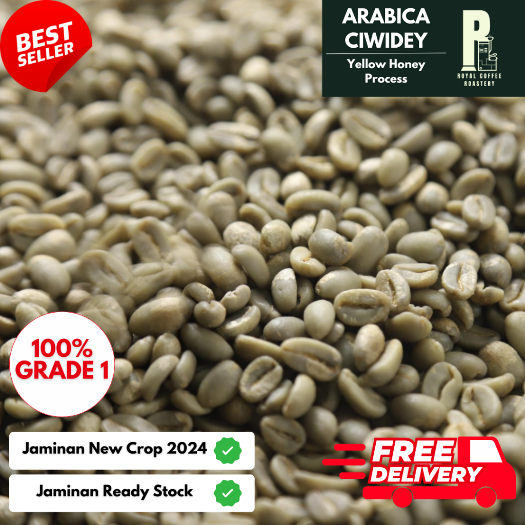 

RCR - Biji Kopi Arabika Mentah Grade 1 Proses Honey Gambung Ciwidey | Green Bean Arabica Honey Process Grade 1 Gambung Ciwidey | Raw Coffee | Grade A | Kopi Ciwidey | Kopi Java Preanger | Java Preanger Coffee |