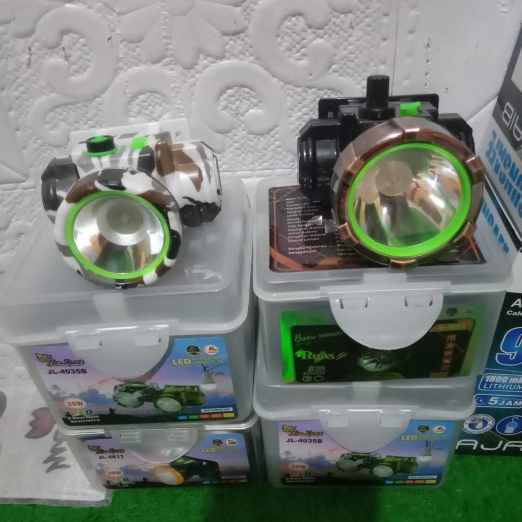 SENTER KEPALA JINLONG/Snter kepala merk Jinlong+Lampu