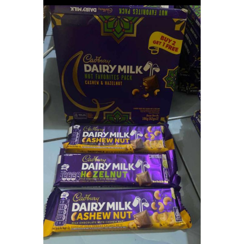

Cadbury 62gr 2get1