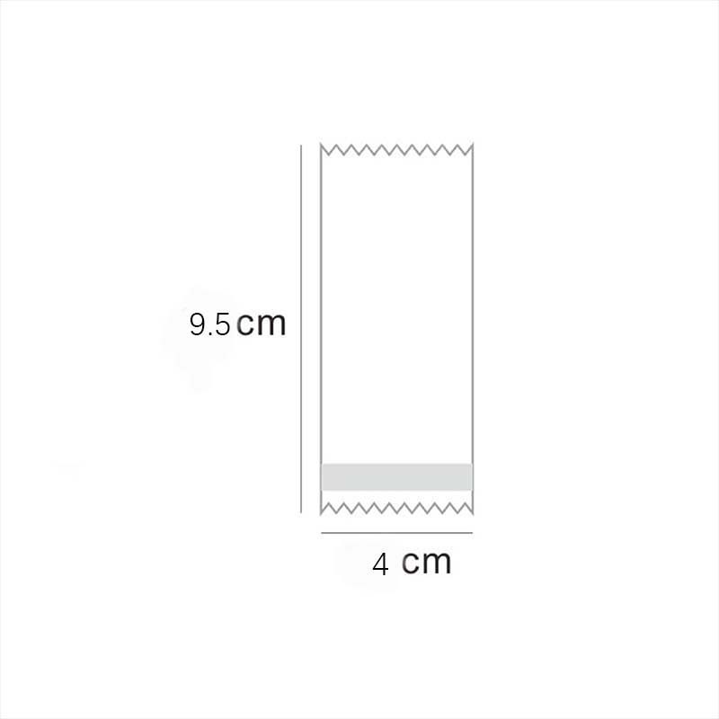 200pcs Plastik Nougat Transparan Nougat Plastic Packaging Bag Bungkus Permen Pembungkus Permen