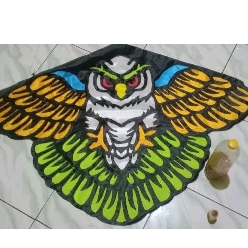 layangan kain burung hantu celepuk super jumbo