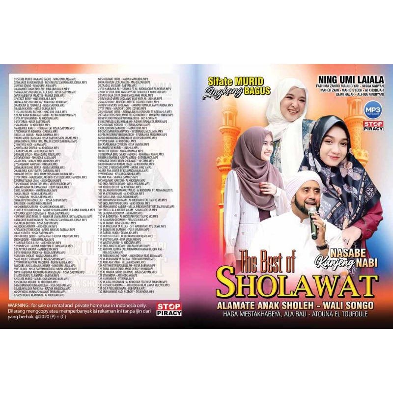 KASET VCD DVD MP3 SHOAWAT TERBARU /DAFABISNIS