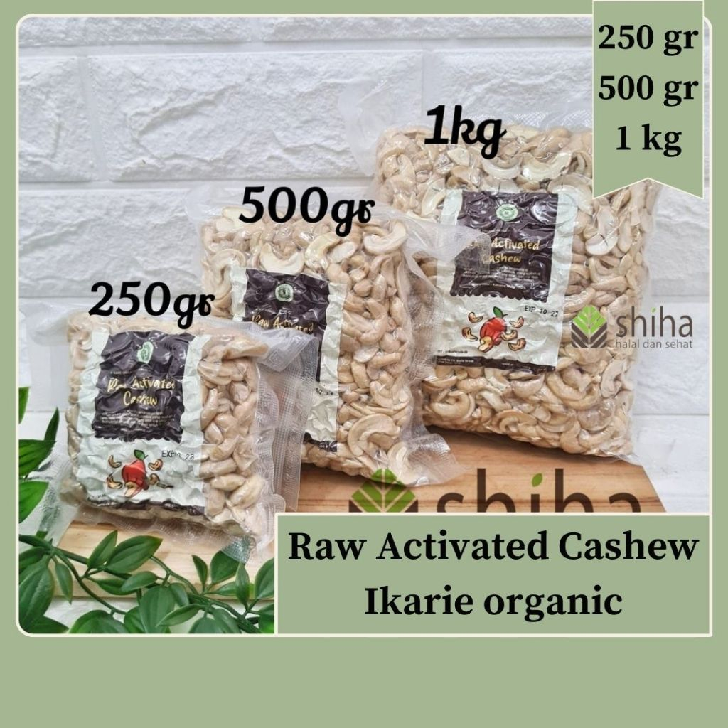 

Raw Activated Cashew (Kacang Mete Mede Mentah) - Ikarie Organic