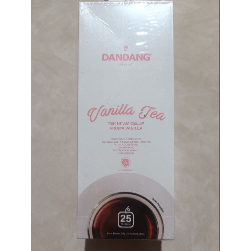 

TEH CELUP DANDANG VANILLA TEA ISI 25