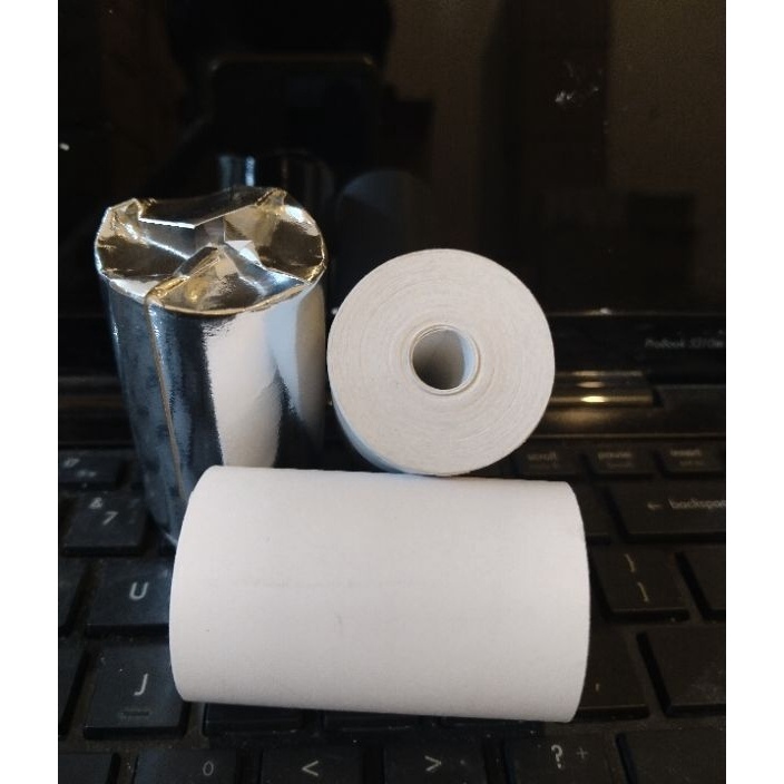 

Istimewa Kertas kasir thermal 5857x4mm YOKKE coreles printer 58mm paket 1 roll