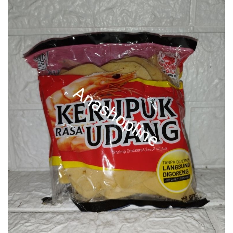 

Udang Galak Kerupuk rasa Udang sz. 250gr / snack / condiment