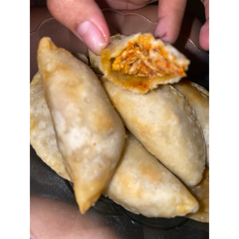 

Cireng mercon ayam suwir mini