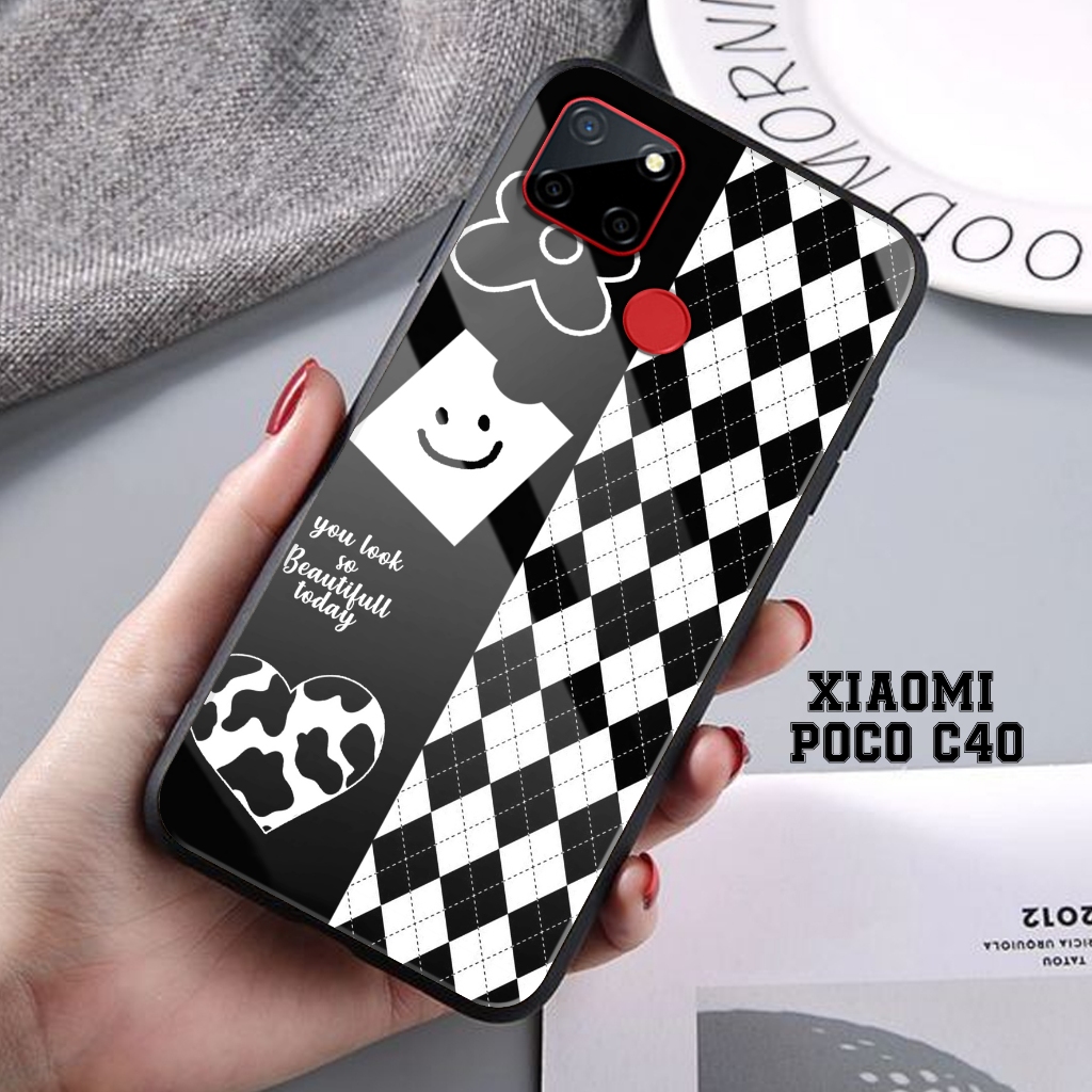 Case Realme C12 / Realme C25  - Casing Hp Realme C12 / Realme C25 - Motif ( BUNGA ) - Silikon Hp Rea