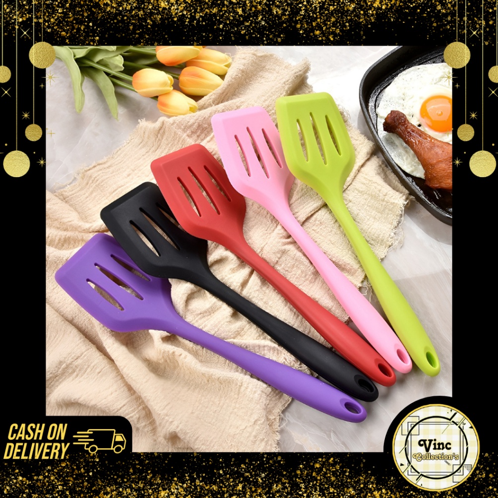 FANTASTIS Spatula Silikon Tahan Panas Spatula Silicone Anti Lengket Food Grade  Spatula penggoreng a