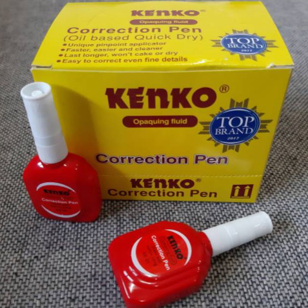 

Correction Pen KENKO KE1 merah 12pc KODE F4H4