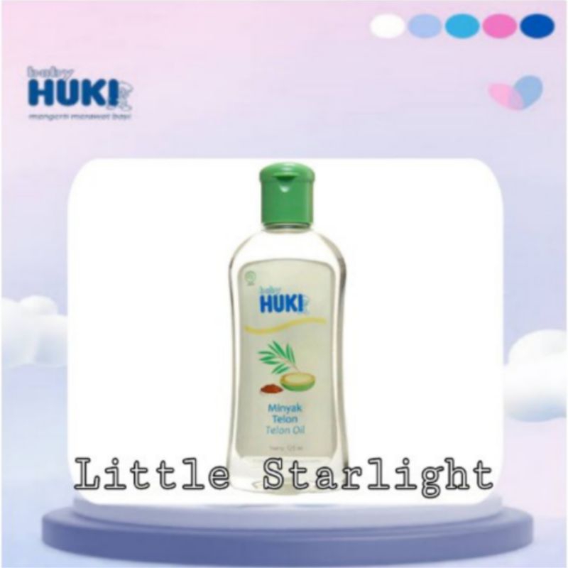 Littlestarlight Baby Huki Minyak Telon 125ml