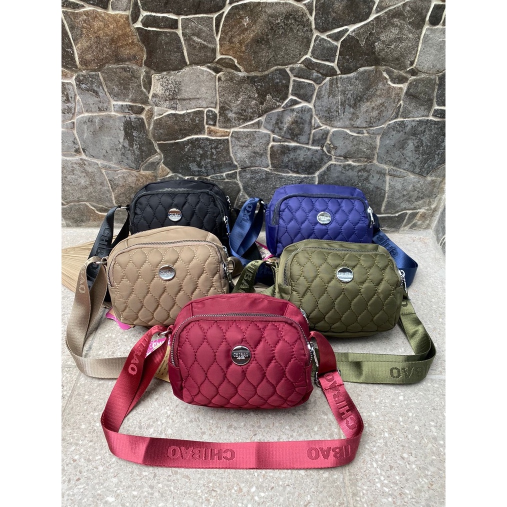 CEPAT Tas Chibao 19888 banyak resleting