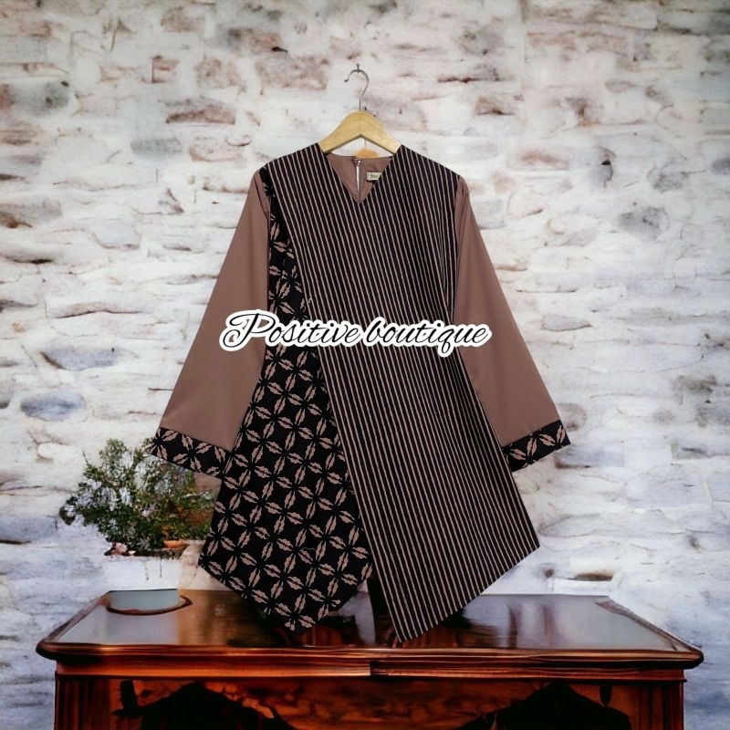 blus couple kombinasi batik (B28) by positive boutique