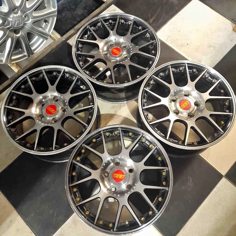 VELG MOBIL RACING SECOND/BEKAS BBS R16X7 5X114 ET40 INNOVA HRV CRV ACCORD MAZDA