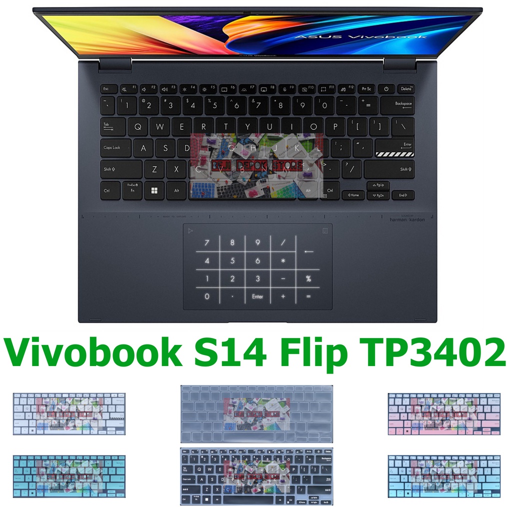 NEW PROMO Keyboard Protector Asus Vivobook S 14 S14 TP342 Flip OLED