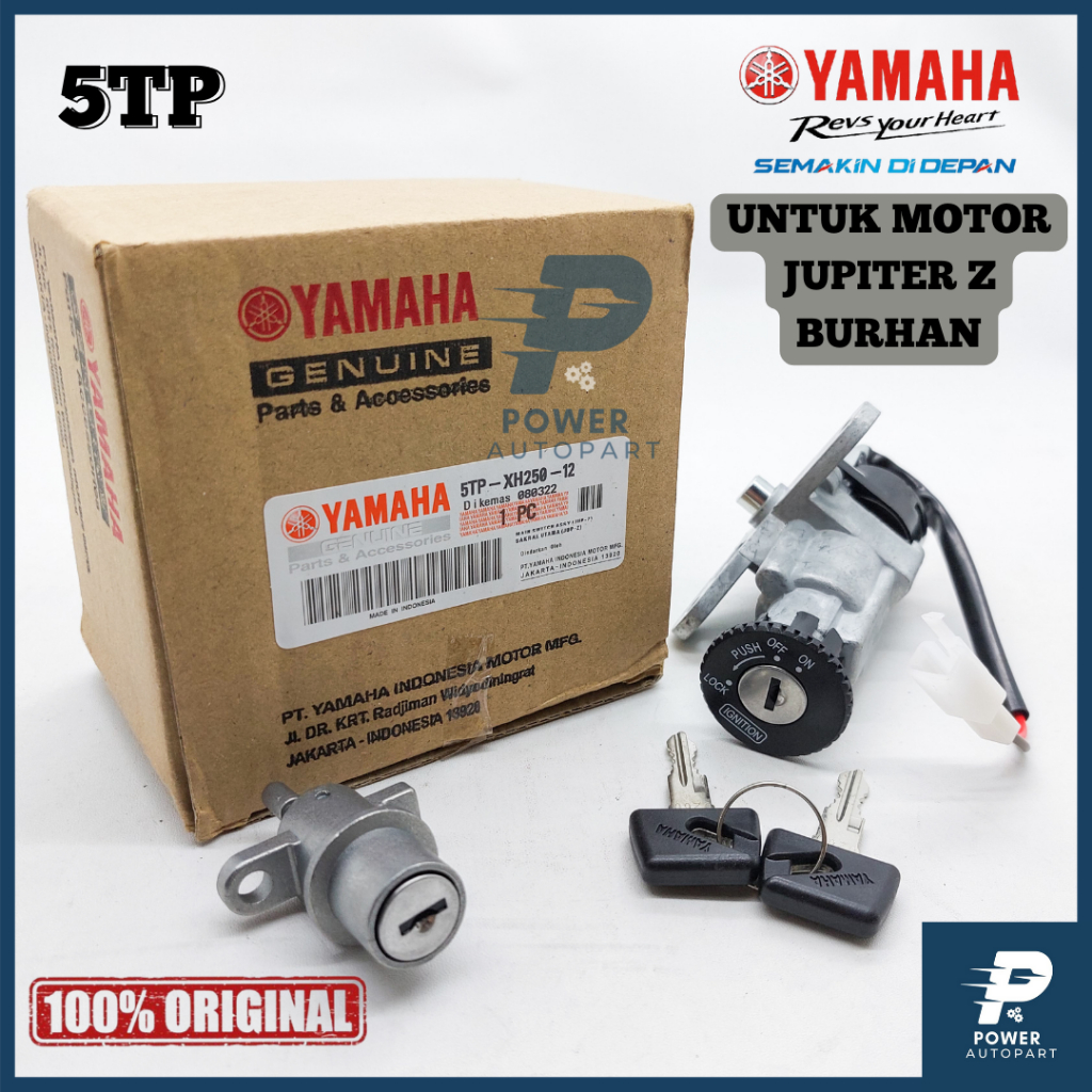 KUNCI KONTAK ORIGINAL 5TP MOTOR YAMAHA JUPITER Z BURHAN KUALITAS ORIGINAL - 5TP