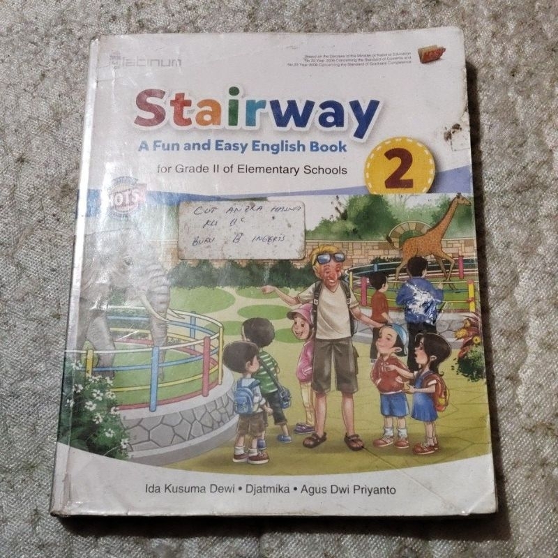 BUKU ORI STAIRWAY KELAS 2 SD PENERBIT PLATINUM