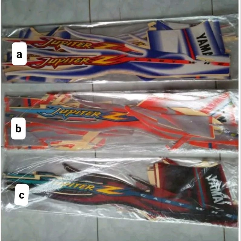 Striping jupiter z 2005 cw full body set