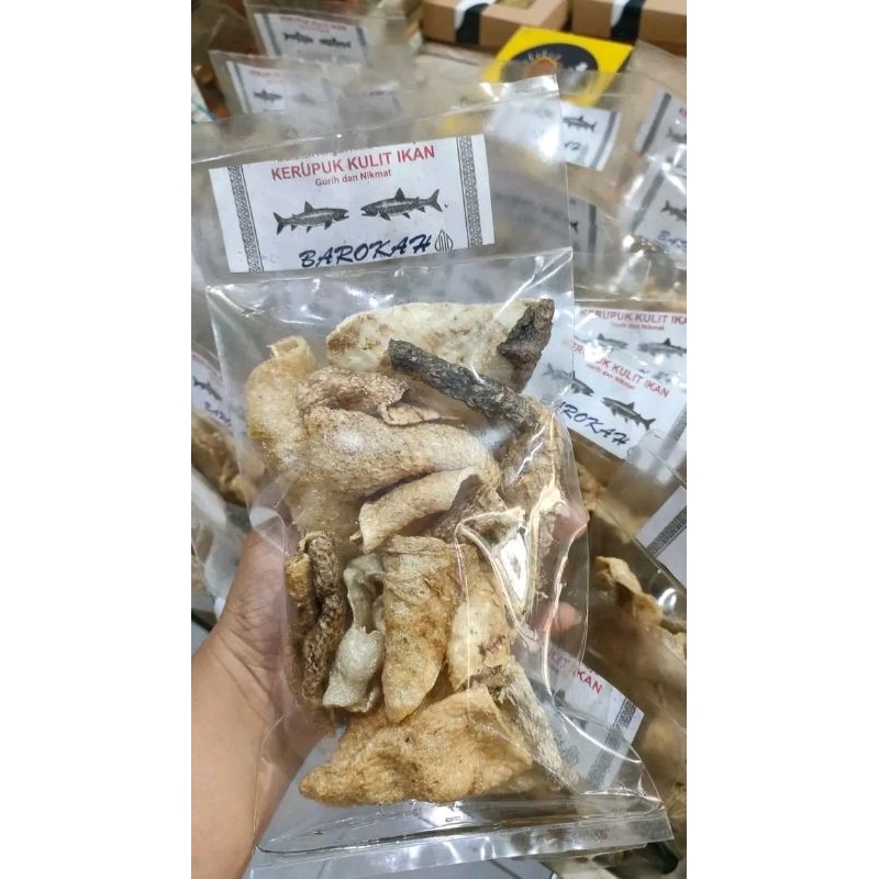 

krupuk kulit ikan khas indramayu