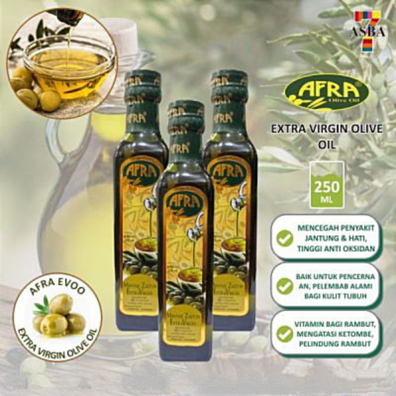 

HG Minyak Zaitun Afra 250 ml Selva 250 ml Extra Virgin Oil