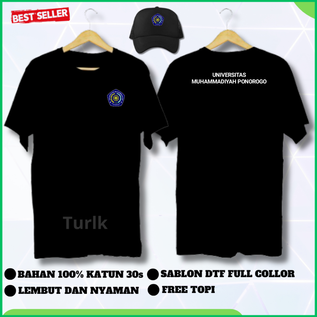 Kaos Universitas Muhammadiyah Ponorogo Kaos Tshirt Universitas Muhammadiyah Ponorogo