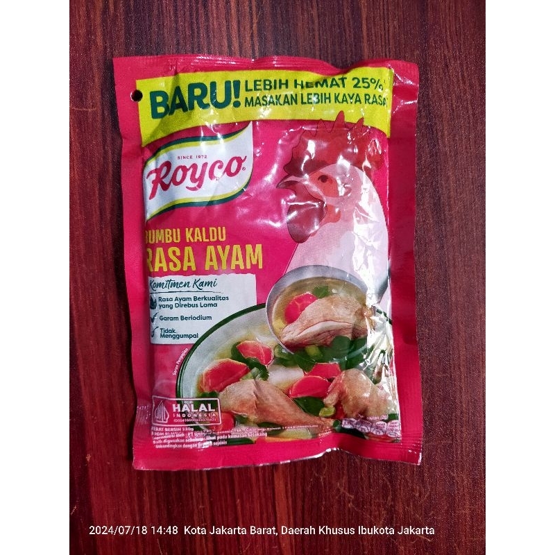 

ROYCO BUMBU KALDU RASA AYAM 220 gr