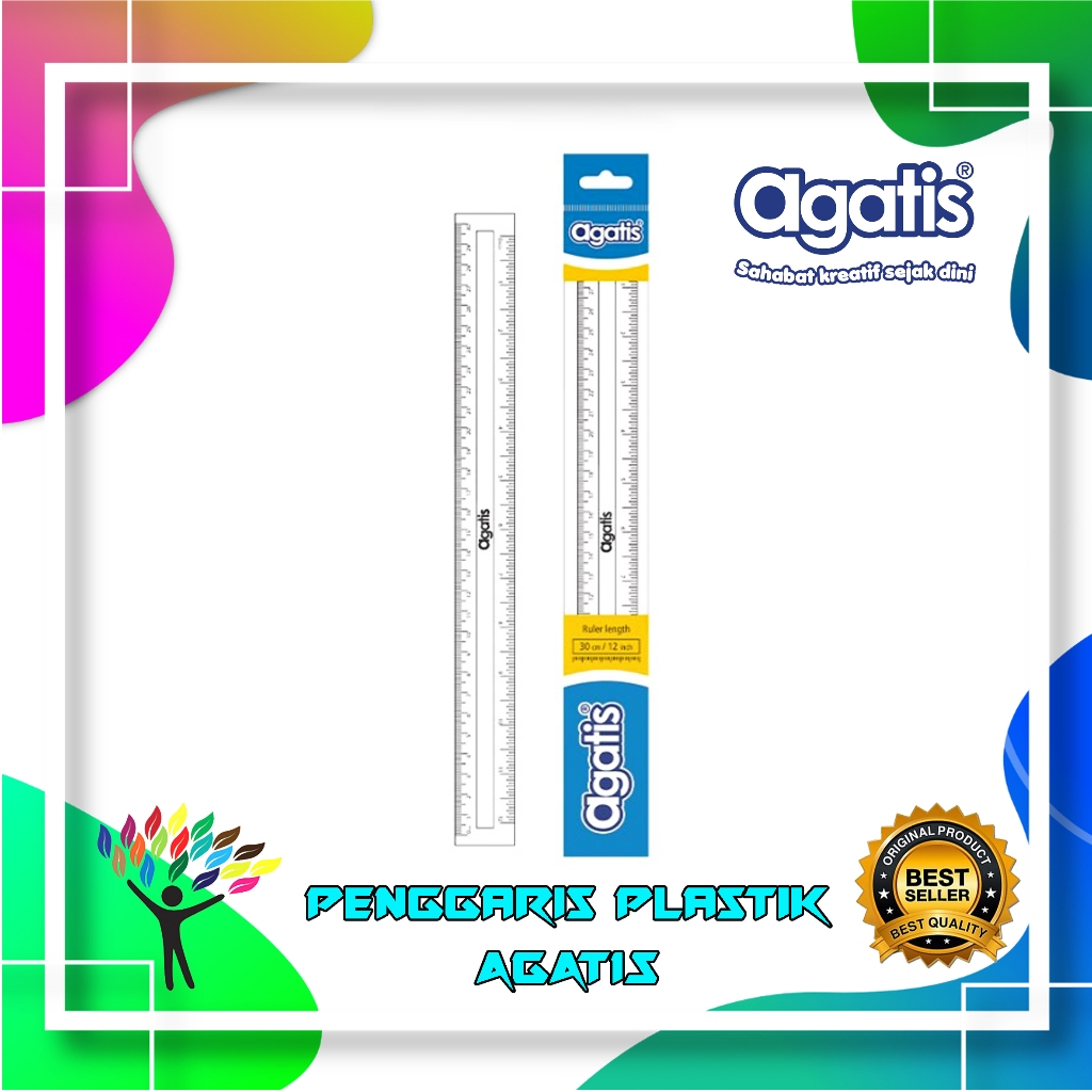 

Penggaris Plastik - Agatis