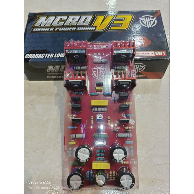 KIT Driver MCRD V3 Low Sub For 18 Inc High End Quality By SKy Speaker