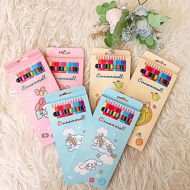 

Pensil Warna Sanrio 12 Colors