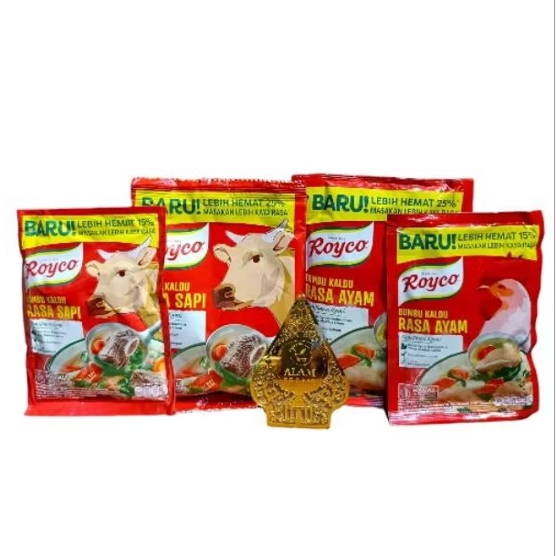 

ROYCO Bumbu Kaldu Rasa Ayam&Sapi 94gr & 220gr , 1 pcs