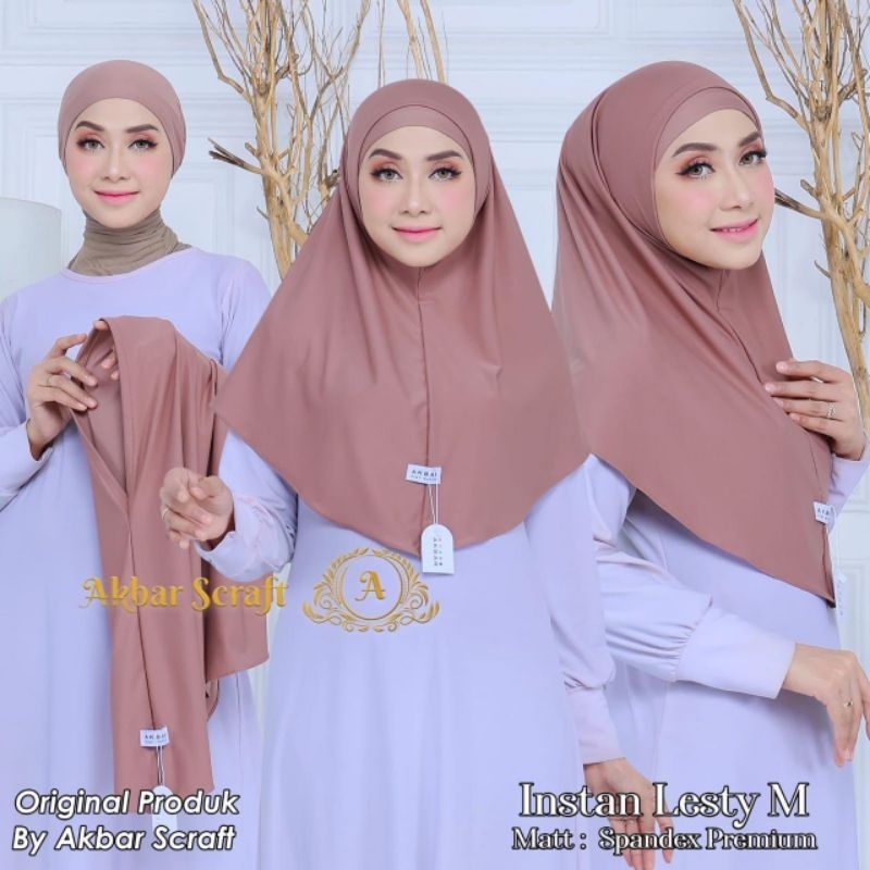Hijab Daily Jersey Inner Instan Lesti M By Akbar