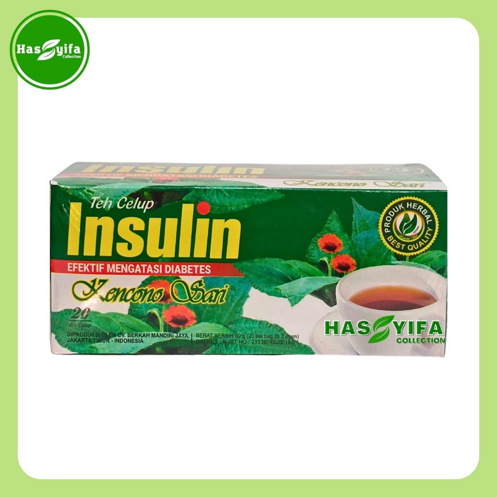 

Teh Celup Herbal Daun Insulin Kencono Sari Isi 20