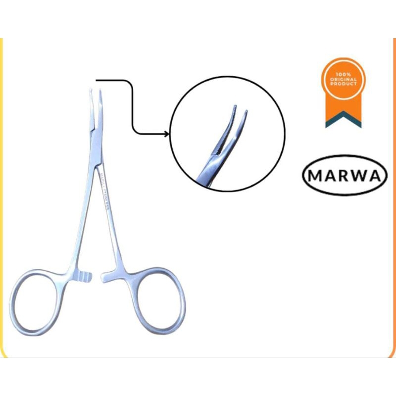 Klem Bengkok Mosquito 12,5cm Marwa / Klem Lurus Bengkok Mosquito 12,5cm