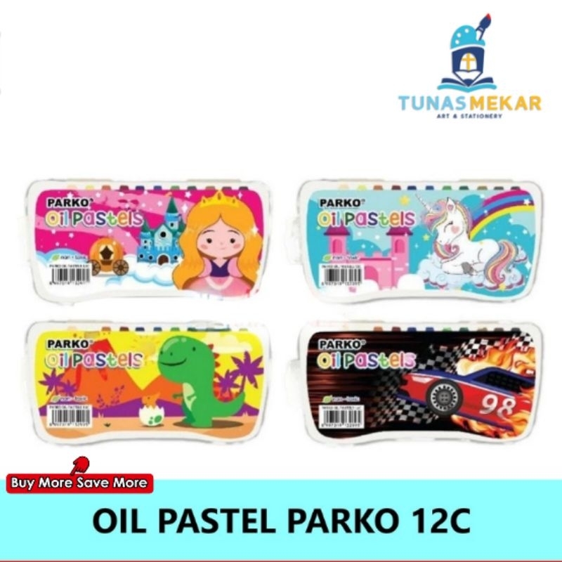 

Oil Pastel Parko Greebel 12 Color & 24 Color