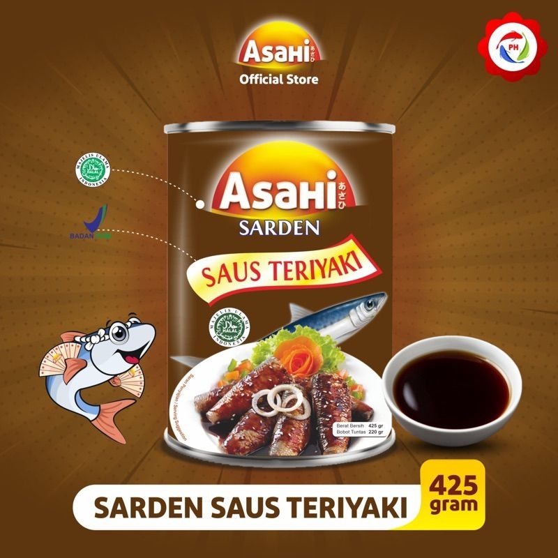 

Asahi Sarden Saus Teriyaki 425gr