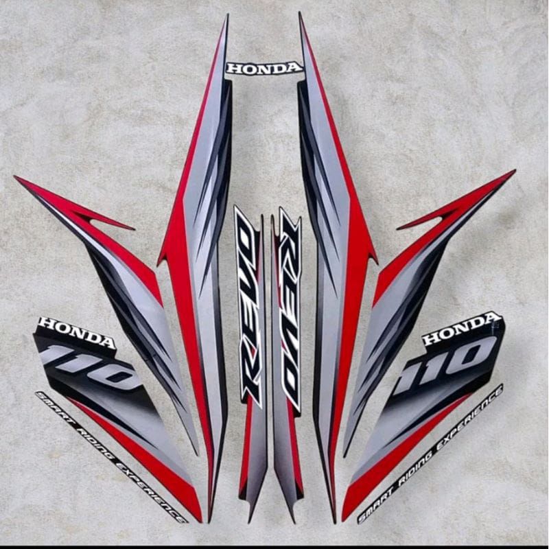 Striping Motor / Les body Honda Revo absolute 2009